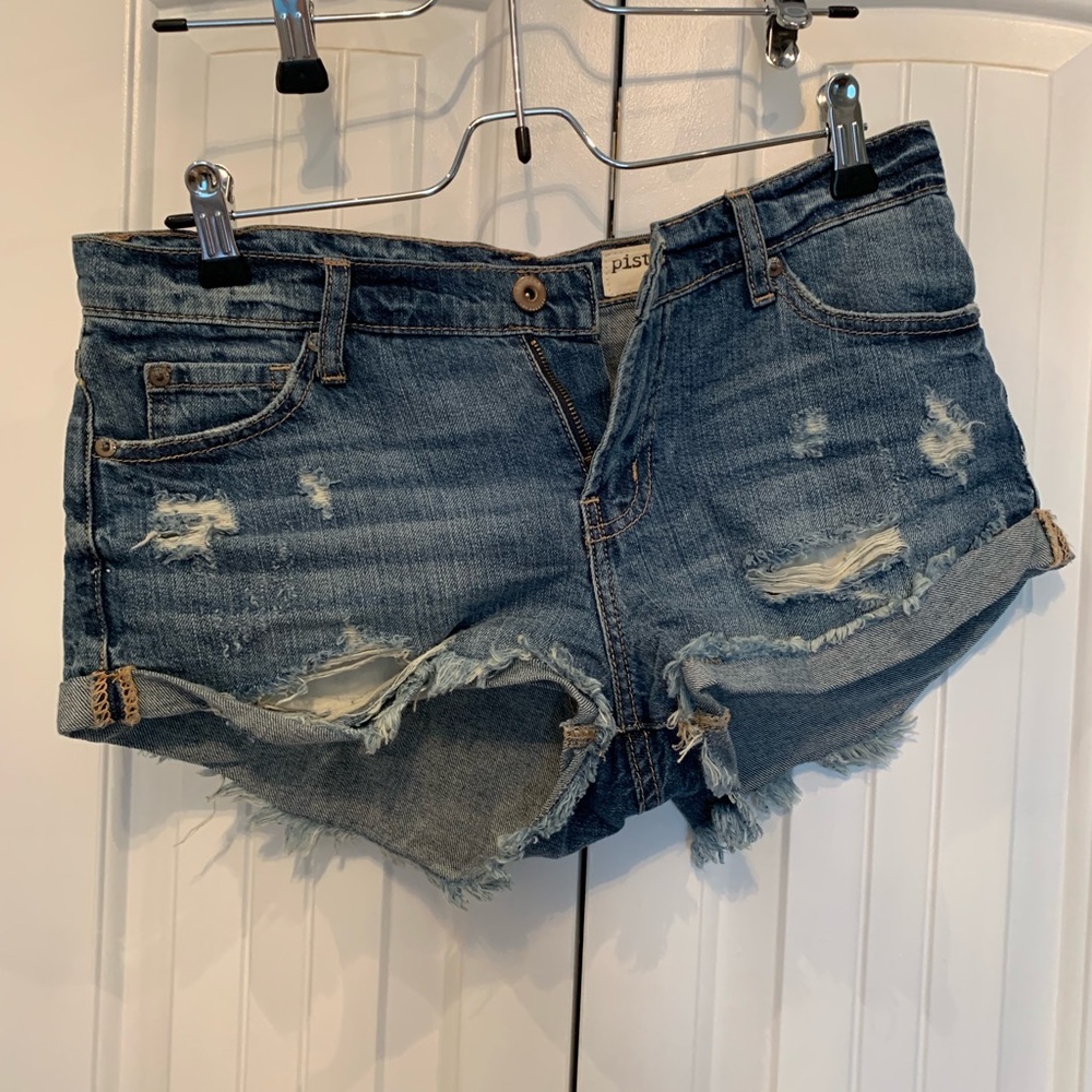Pistola denim short